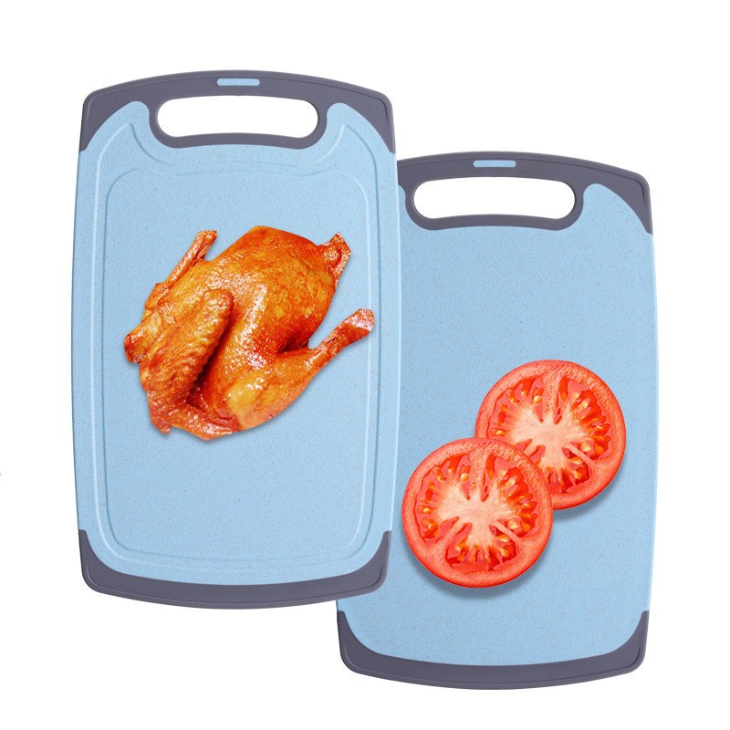 Transfronterizo nórdico simple tablero de paja de trigo tablero de cocina tablero de corte portátil fruta BaoMa tablero de corte de alimentos suplementarios tablero de corte de verduras