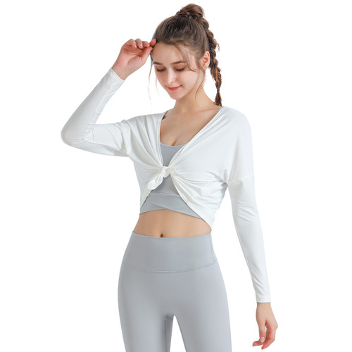 Women's Long Sleeve Yoga Top Cover-Up, Summer New Sun Protection Jacket, Sporty Athleisure Top, Factory Wholesale