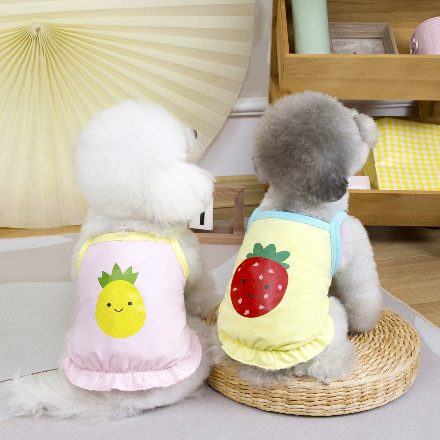 25 Sweet Sling Одежда для домашних животных Новая весенне-летняя одежда для щенков Производители Оптовая продажа Товары для домашних животных Собака Тедди