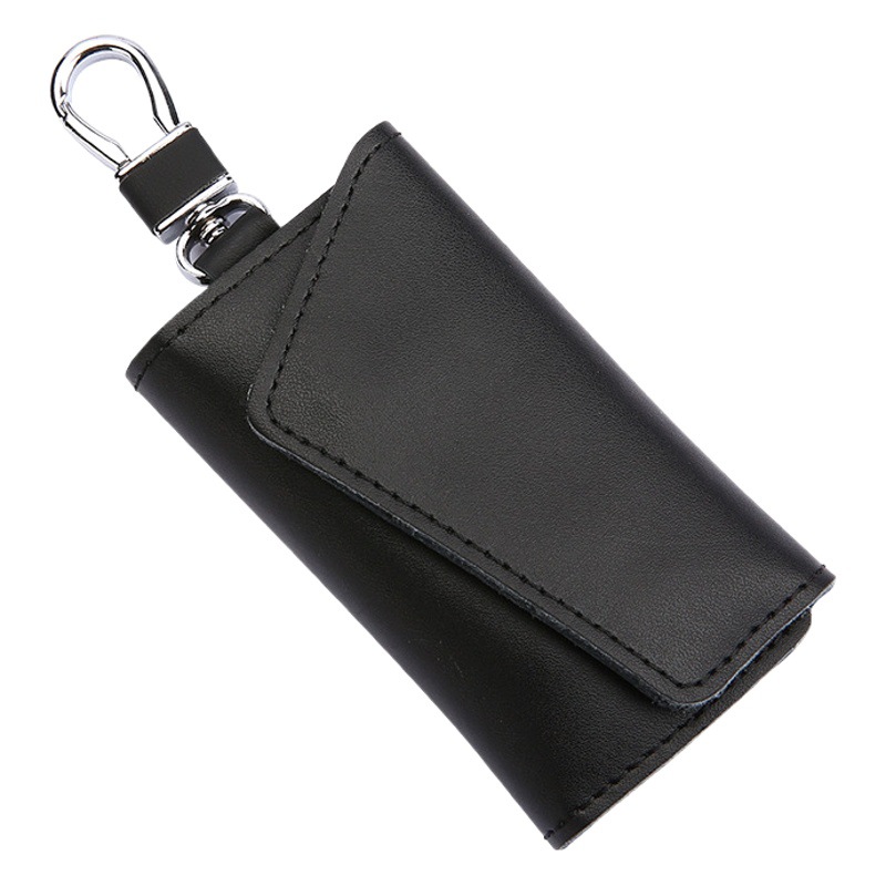 Genuine Cowhide Car Key Bag Manufacturer Wholesale Men's Key Cover Fashionable Women's Home Key Hanging Ysb-01Sx