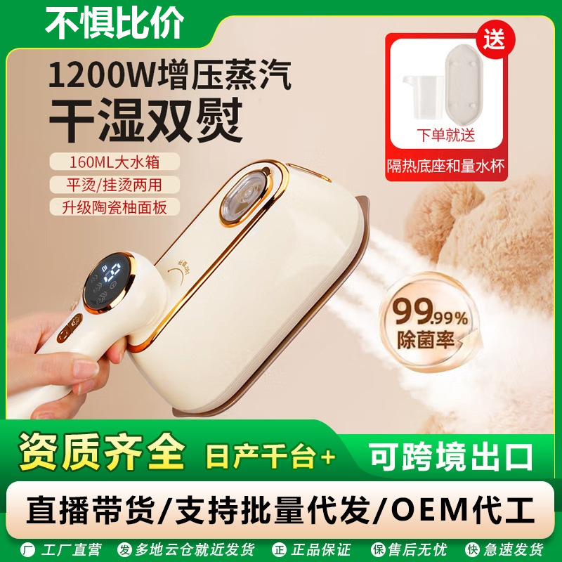 Handheld Garment Steamer, Steam Ironing Machine, Small Household Electric Iron, Clothes Ironing Tool, Portable Ironing Machine, Dropshipping