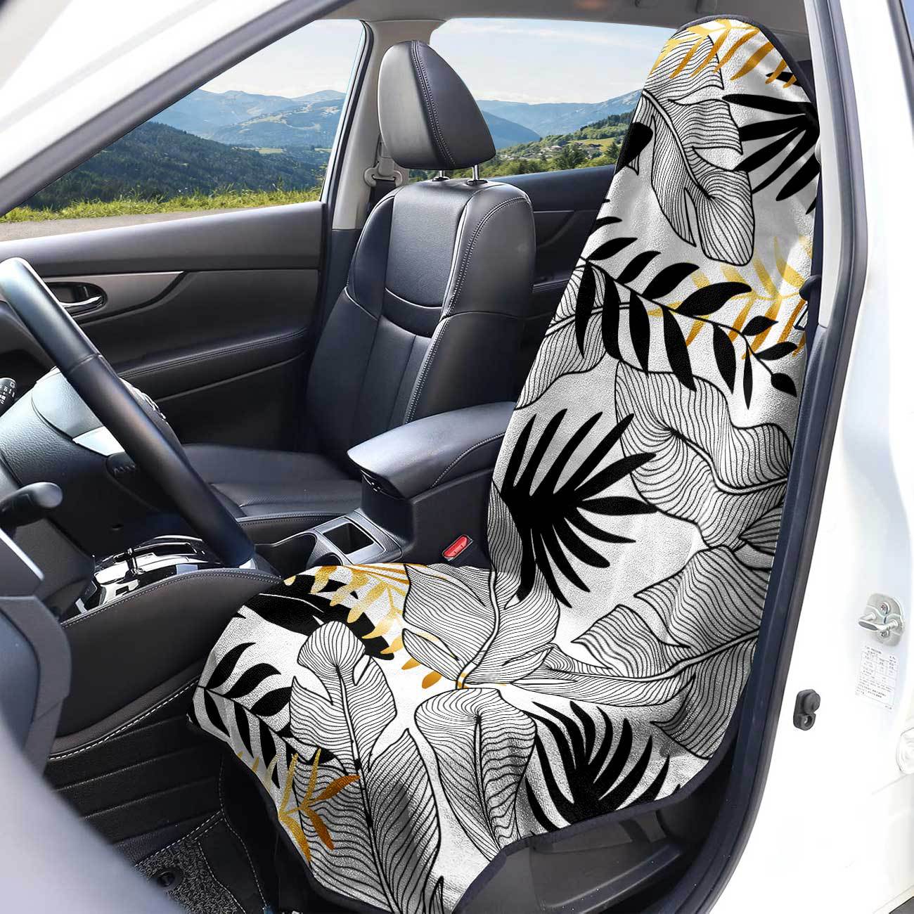 Car seat towel cover front seat protector suitable for gym and exercise, universal for all seasons, car use 132