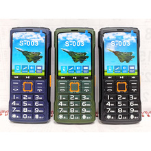跨境手机s003 非智能坚固耐用直板老人双卡2g功能手机