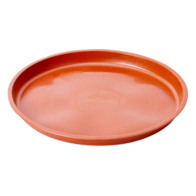 Оптовая пластиковый цветочный горшок нижний лоток Круглый рядный Кирпичный Красный цветочный горшок Нижний Кронштейн водяной лоток основание цветочного горшка лоток для раковины