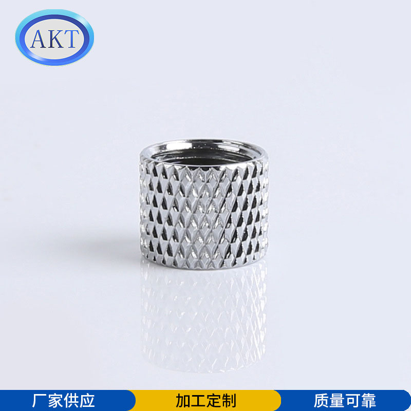 承接各种规格滚花铜螺母 专业定 制加工螺母螺帽 气动元件配件