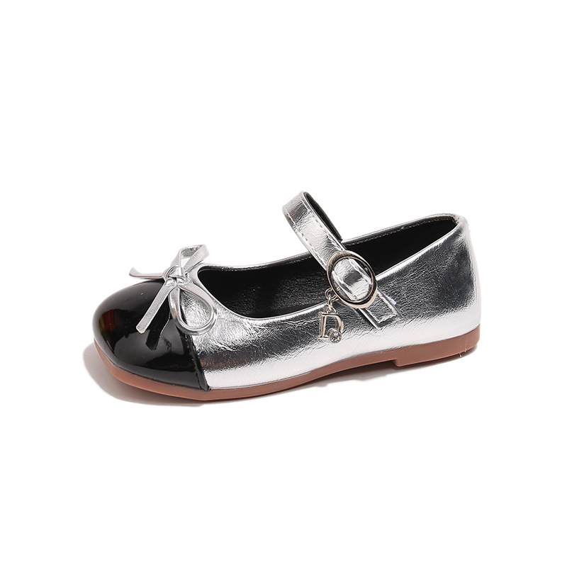 Niña Marizhen zapatos de cuero para mujeres 2025 nuevo primavera y otoño niños pequeños zapatos de viento de fragancia zapatos de moda princesa image 6
