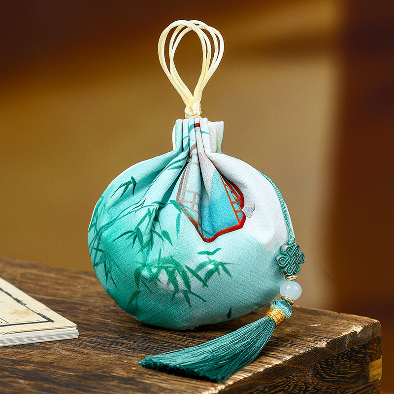 Festival del Barco del Dragón bolsas de costura china bolsas de incienso bolsas vacías de estilo antiguo cuerdas de impresión de mosquitos bolsas de incienso