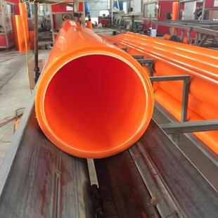 Polypropylene mpp threading power pipe orange trenchless jacking pipe solid wall pipe MPP cable protection sheath X20