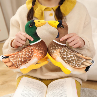 Simulation duck doll creative animal Ragdoll Internet celebrity cute doll cross-border plush toy gift