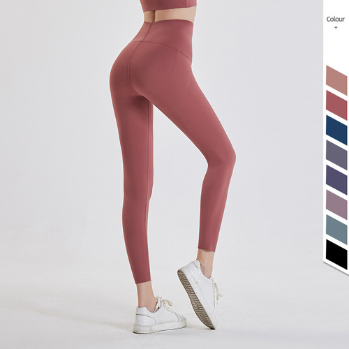 Shark pants women's outer wear spring and summer thin tight yoga pants high waist tummy control buttocks slimming fitness bottoming Barbie pants