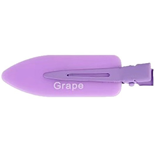 Nuevo clip de cabello de color sin rastros de dopamina acrílico serie de fruta adorable clip de cabello de frangeo clip de cabello