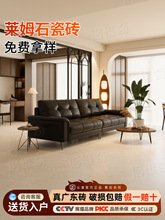 仿莱姆石瓷砖卫生间客厅阳台楼梯防滑砖哑光石材广东佛山地砖地板