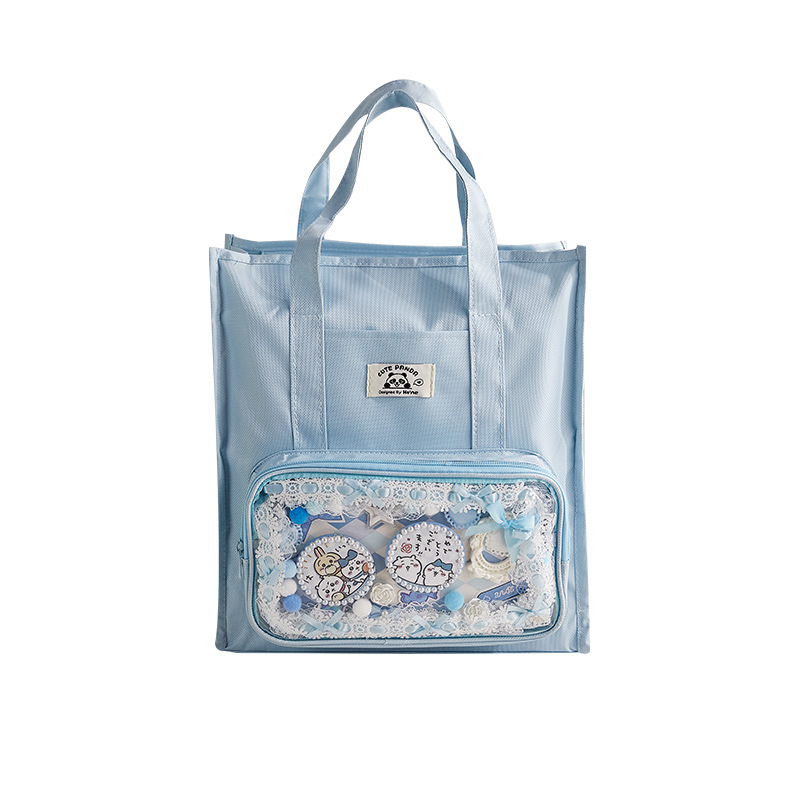 Bolsa de matrícula para estudiantes de primaria, linda bolsa para documentos, bolsa de almacenamiento de papelería para tareas para estudiantes, bolsa de recuperación de gran capacidad, engrosamiento