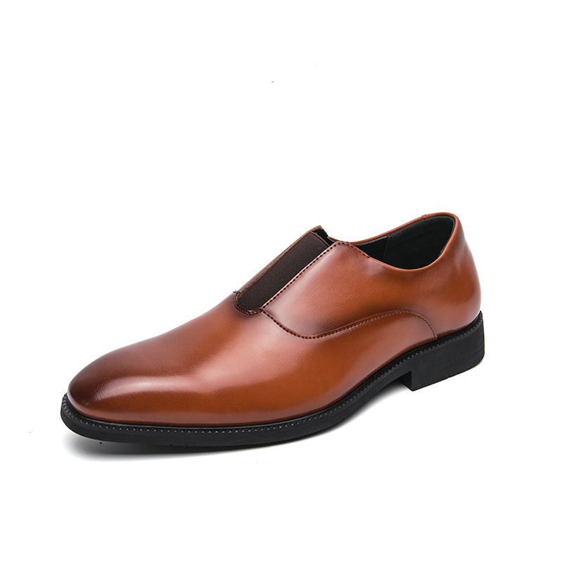 Zapatos de cuero transfronterizos de gran tamaño, zapatos de pie para hombres, zapatos de boda de negocios, zapatos de oficina diarios, zapatos de derby image 8