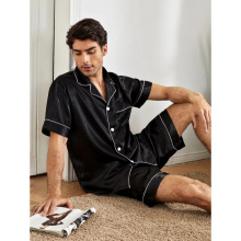 E 74717 Satin Men's Pajama Set ɫ����ʿ˯���׿羳����ͨ