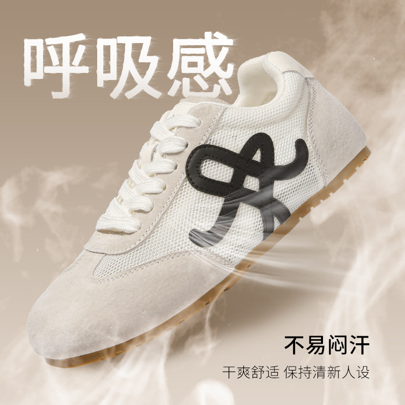 Augustion zapatos de entrenamiento alemanes amarillos sandalias deportivas para mujer 2025 nuevos zapatos de verano zapatos de malla de suela suave Forrest