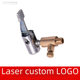 Press type inflation hose inflating connector accessories inflating nozzle quick inflating nozzle tire pressure gauge