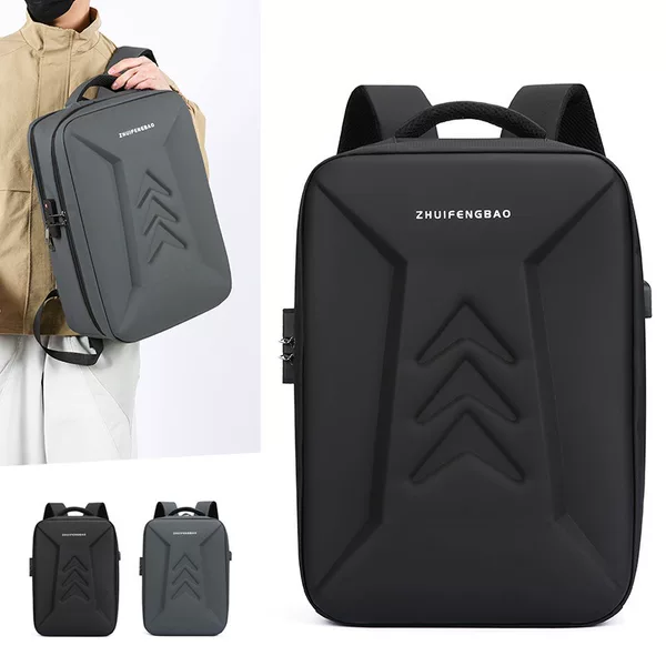 Korean-style vintage workwear large-capacity backpack, niche casual backpack, lightweight water-resistant double-shoulder backpack