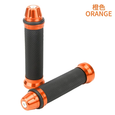 Motorcycle Modified Handlebar Grips, Motorcycle Handle Cover - orange