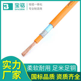 国标无氧纯铜电动汽车内部屏蔽线高压单芯电缆XLPE绝缘电线定制厂