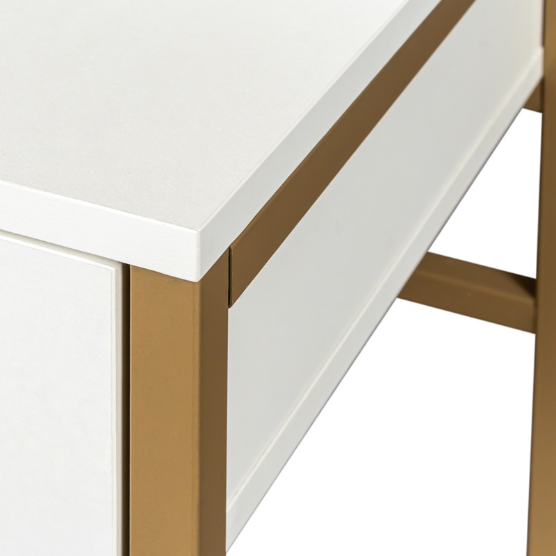 Luz de lujo tocador dormitorio moderno simple mesa de maquillaje pequeño ins estilo nuevo pequeño apartamento pequeño tocador con espejo