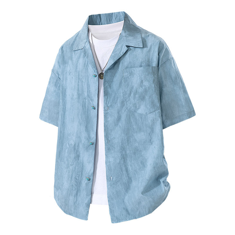 Summer trousers, travel shirt, plus size, with short sleeve 5
