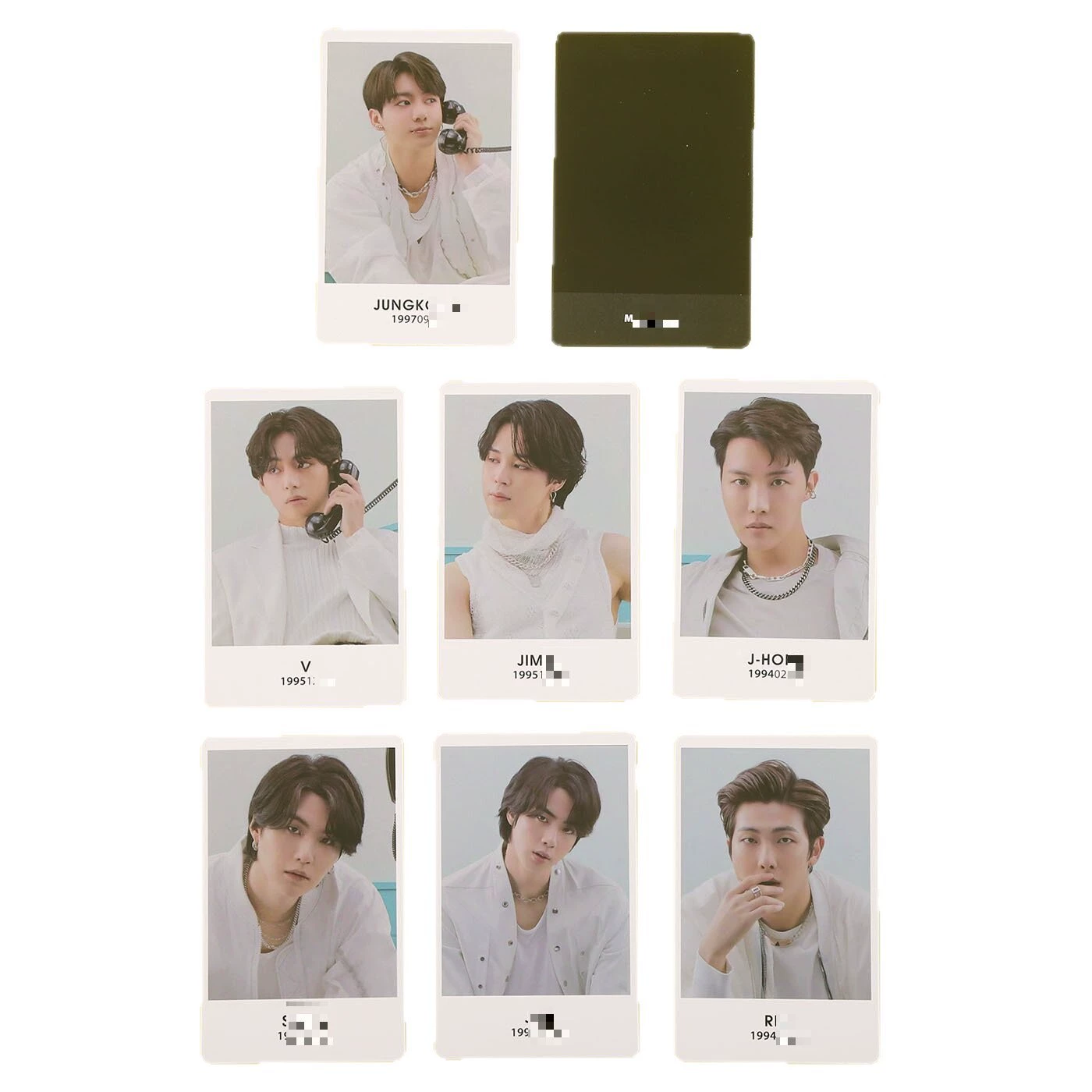 СПЕЦИАЛЬНАЯ ФОТОКАРТОЧКА BTS PTD
