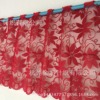 Christmas table cloth red lace table cloth Yipin red wedding lace table cloth Christmas flower table cloth curtain table flag