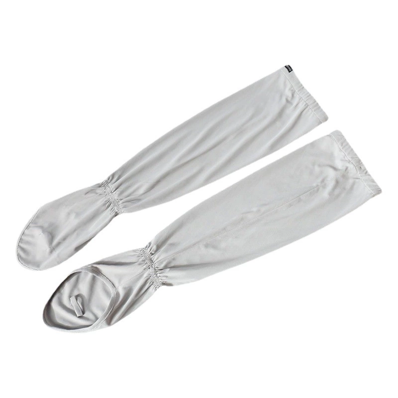 Летние длинные солнцезащитные перчатки, Женские однотонные универсальные рукава с защитой от ультрафиолета, дышащие тонкие рукава для верховой езды на открытом воздухе