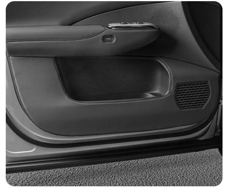 Upgraded Protection - Suitable for Xpeng G7 car door anti-kick pad, leather anti-kick interior protective pad, dirt-resistant car interior