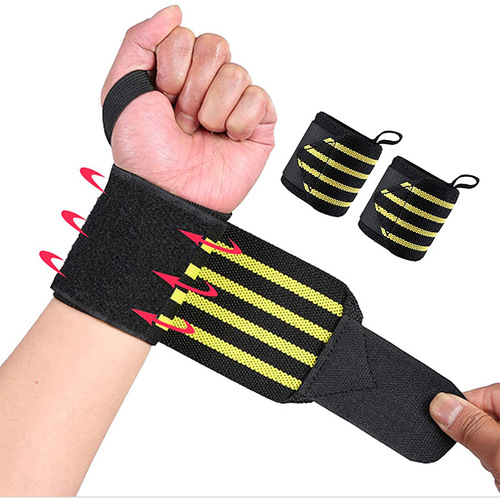 Wrist Support High-Elastic Wrapping Straps【Suitable for volleyball, tennis, strength training, weightlifting, pull-ups, fitness, and other sports】