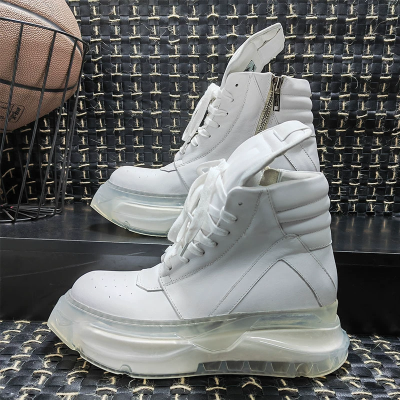 Европейские весенние ботинки Martin Station, мужские Модные мотоциклетные ботинки с высоким берцем из натуральной воловьей кожи, персонализированные ботинки на толстой подошве, мужская обувь