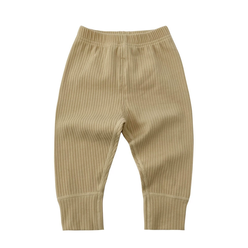 Brand children's knitted spring trousers for early age