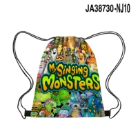 My singing monsters Монстр Концерт Карман шнур Шпажки Школьная сумка Школьная сумка Баскетбольная сумка