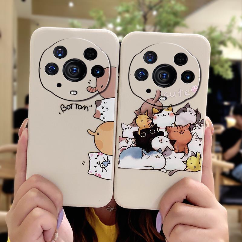 For Huawei Glory Magic3 Edition/Magic3 Pro + Phone Case Solid Color Personality for Men and Women