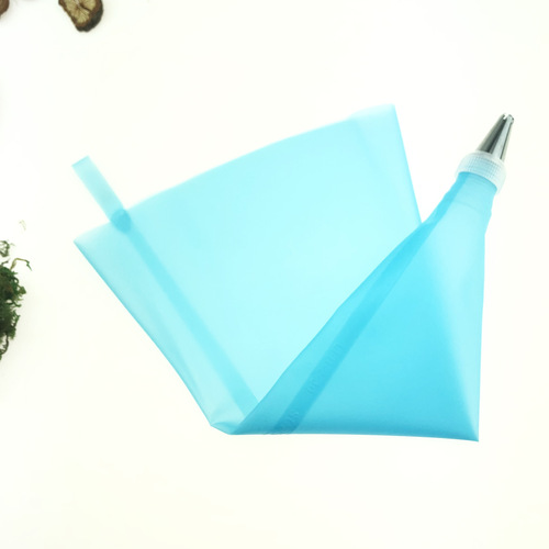 Silicone decorating bags wholesale 10 inches 12 inches 14 inches 16 inches blue baking non-slip tpu cream bag baking tools