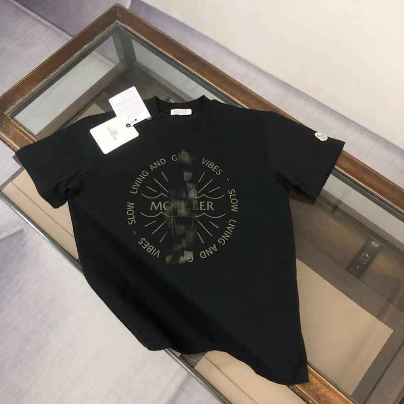 新型ヒップホップフロップモン蒙満印cler口マジックテープ半袖男女同一タイプtシャツカップル服|undefined