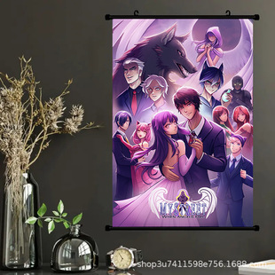 Mystreet 2023 Anime Home Decoration Poster Hanging Painting Anime Peripheral Comic Exhibition Bedroom Study Scroll Painting