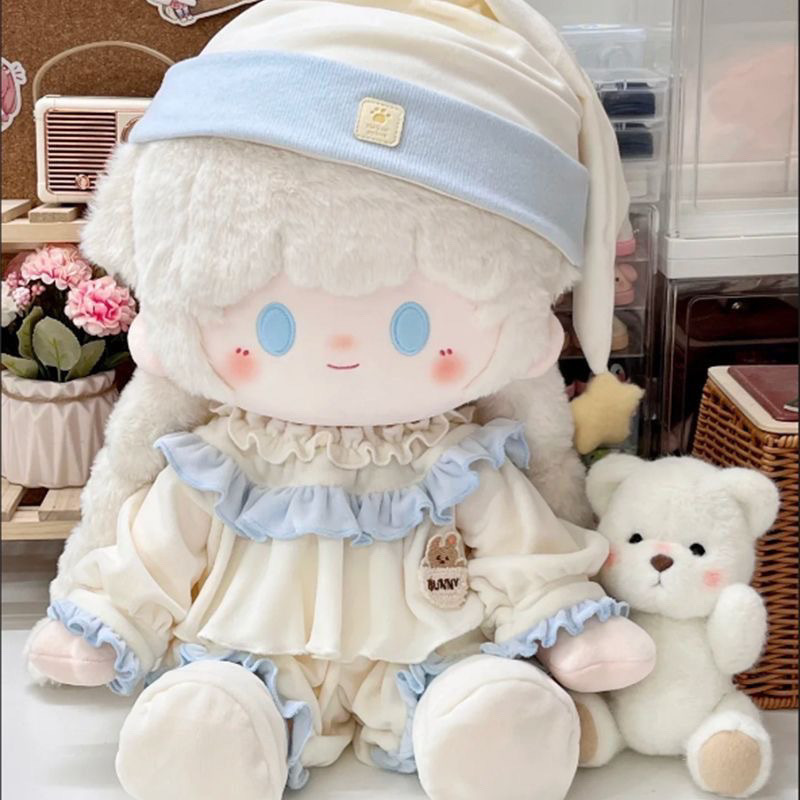 舒蕾娃衣毛绒棉花娃娃睡衣坐姿一番无属性公仔玩偶替换服春秋|undefined