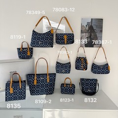 牛仔布蔻家25新款 Laurela流浪包单肩斜挎包时尚百搭腋下手提包