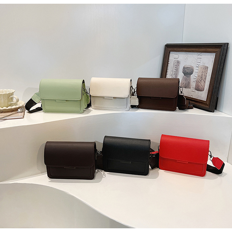 198g Weight Synthetic Leather Lining Material Sewing Thread Fashion Element Flip Cover Closure Type Single Shoulder Strap Strap Type Square Bag Bags Type Casual Occasion Pu Leather Material Solid Color Pattern All Seasons Season Women's Gender Classic Style Style Square Shape Women's Pu Leather Solid Color Classic Style Sewing Thread Square Flip Cover Square Bag 8