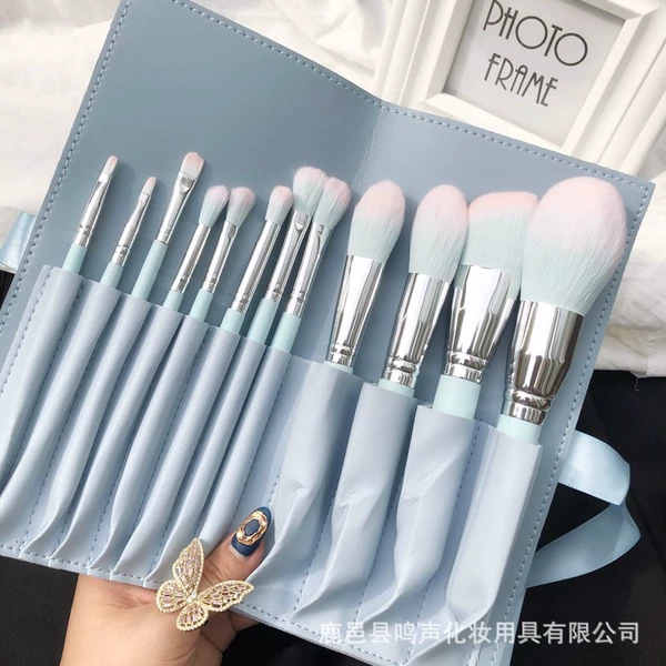 Blue brush, 12 pieces