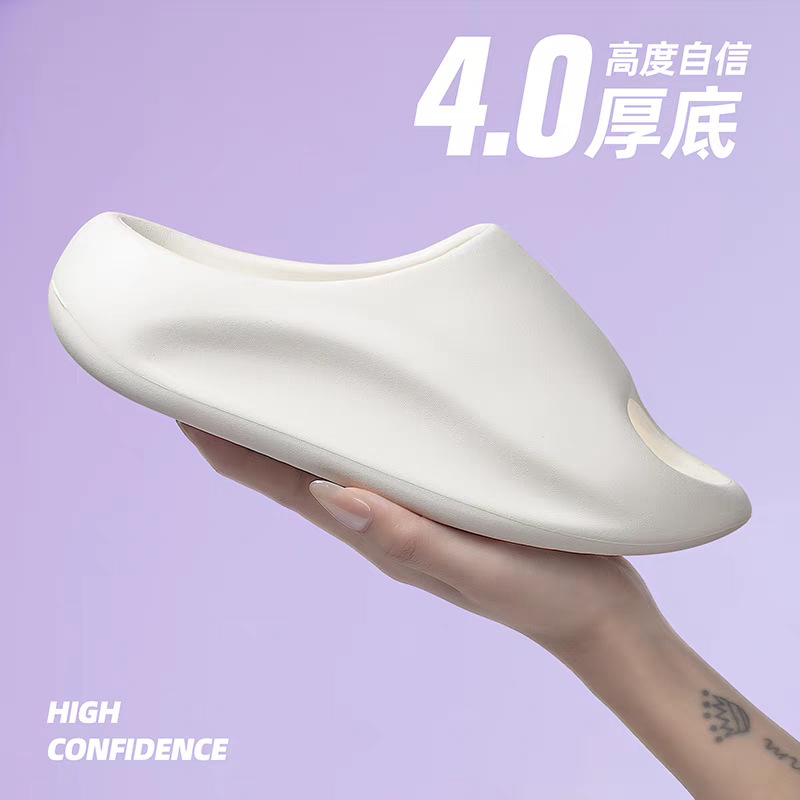 En nombre de las zapatillas de pareja EVA verano nuevo estilo antideslizante para hombres y mujeres pisando mierda, sandalias de playa para parejas de suela gruesa para adolescentes