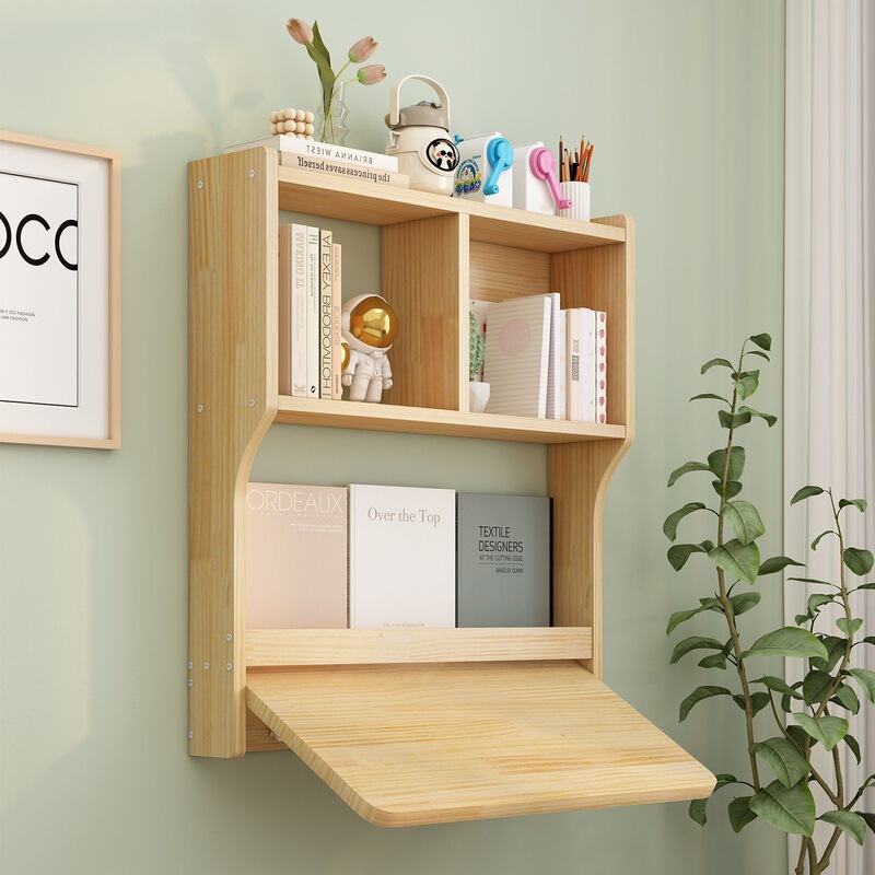 Folding table with storage cabinet, wall-mounted table, wall-mounted study desk, ultra-narrow integrated multifunctional table for rental housing Folding table with storage cabinet, wall-mounted table, wall-mounted study desk, ultra-narrow integrated multifunctional table for rental housing