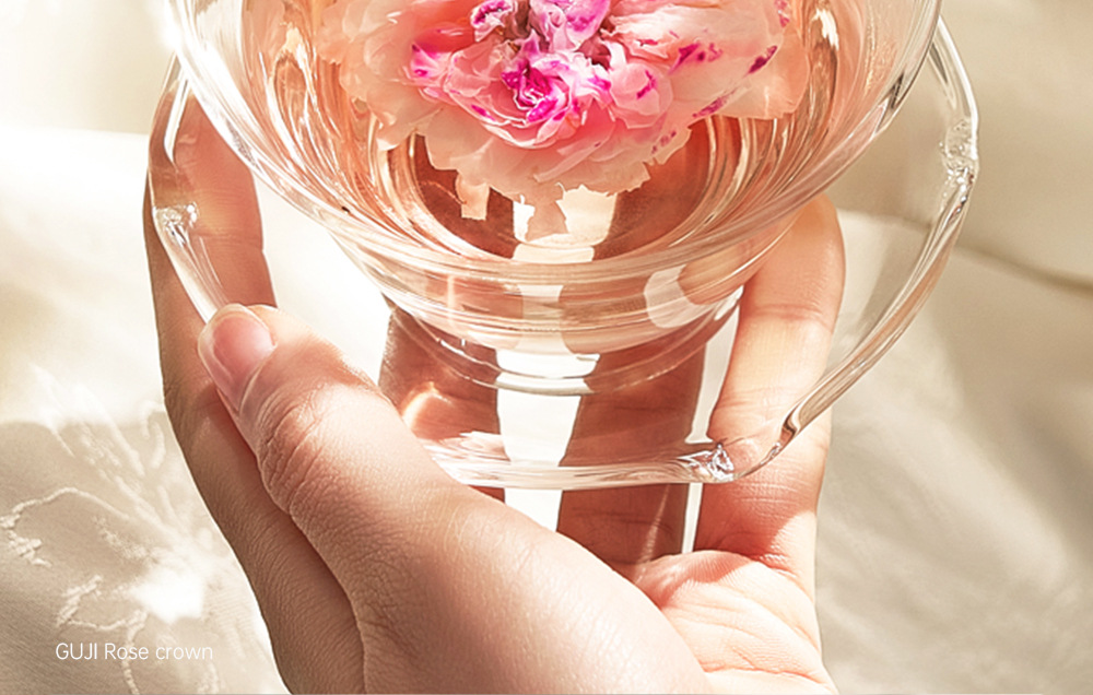 Dried Rose Flower Crown Buds Large Petal Rose Tea for Women Herbal Wellness 35g Box specifications