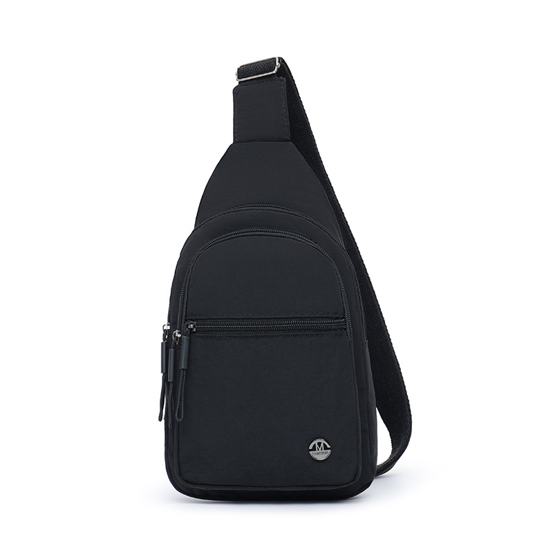 Bolso de pecho de tendencia transfronteriza para mujer multifuncional nuevo bolso de mensajero ligero hilo bordado tendencia mochila deportiva pequeña bolsa diagonal