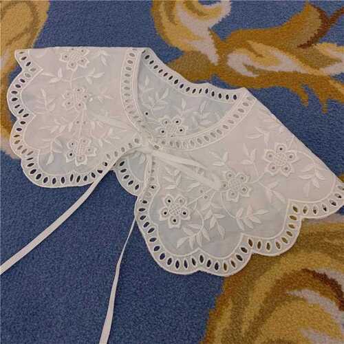 Pseudo-lapel children's matching sweater shirt lace baby collar spring and autumn versatile pseudo-lapel small cape
