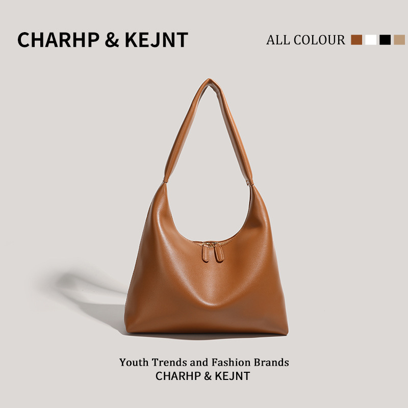 Simuda Korean Style Ins Simple Bag Women's Versatile Satchel Retro Shoulder Armpit Bag Wholesale Cross-Border
