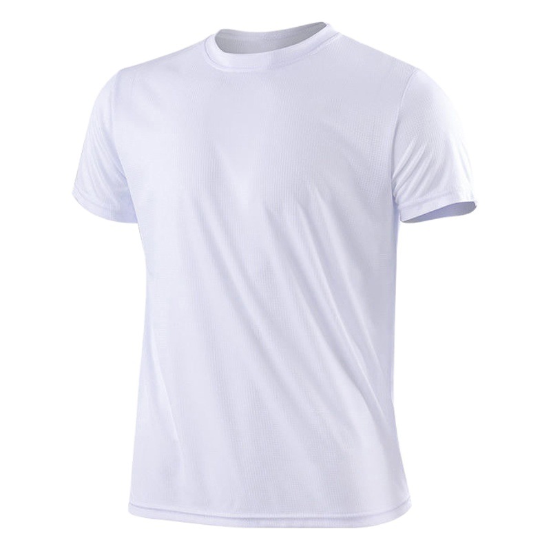 Camiseta deportiva hombre transpirable secado rápido entrenamiento