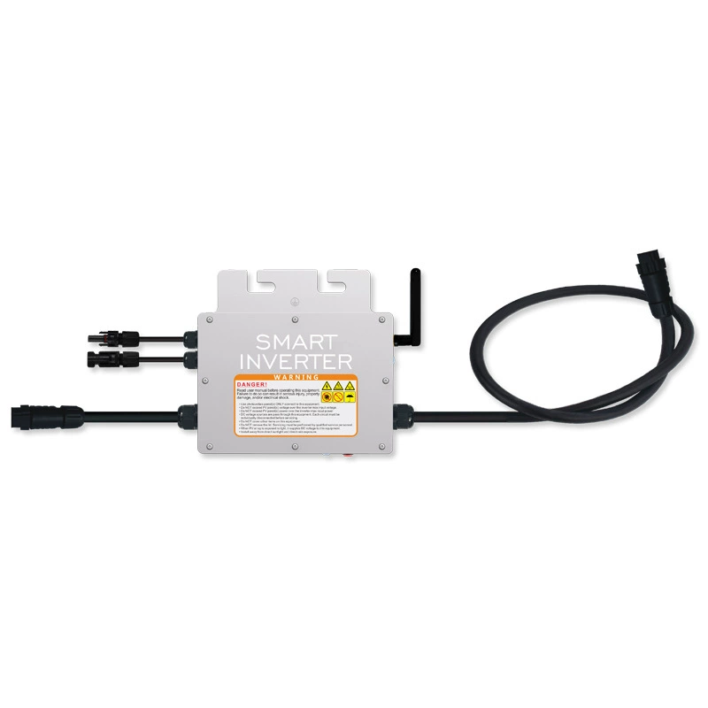 Миниатюрная Солнечная водоустойчивая решетк-соединенная версия SG300W 350 400 500WMS инвертора WIFI